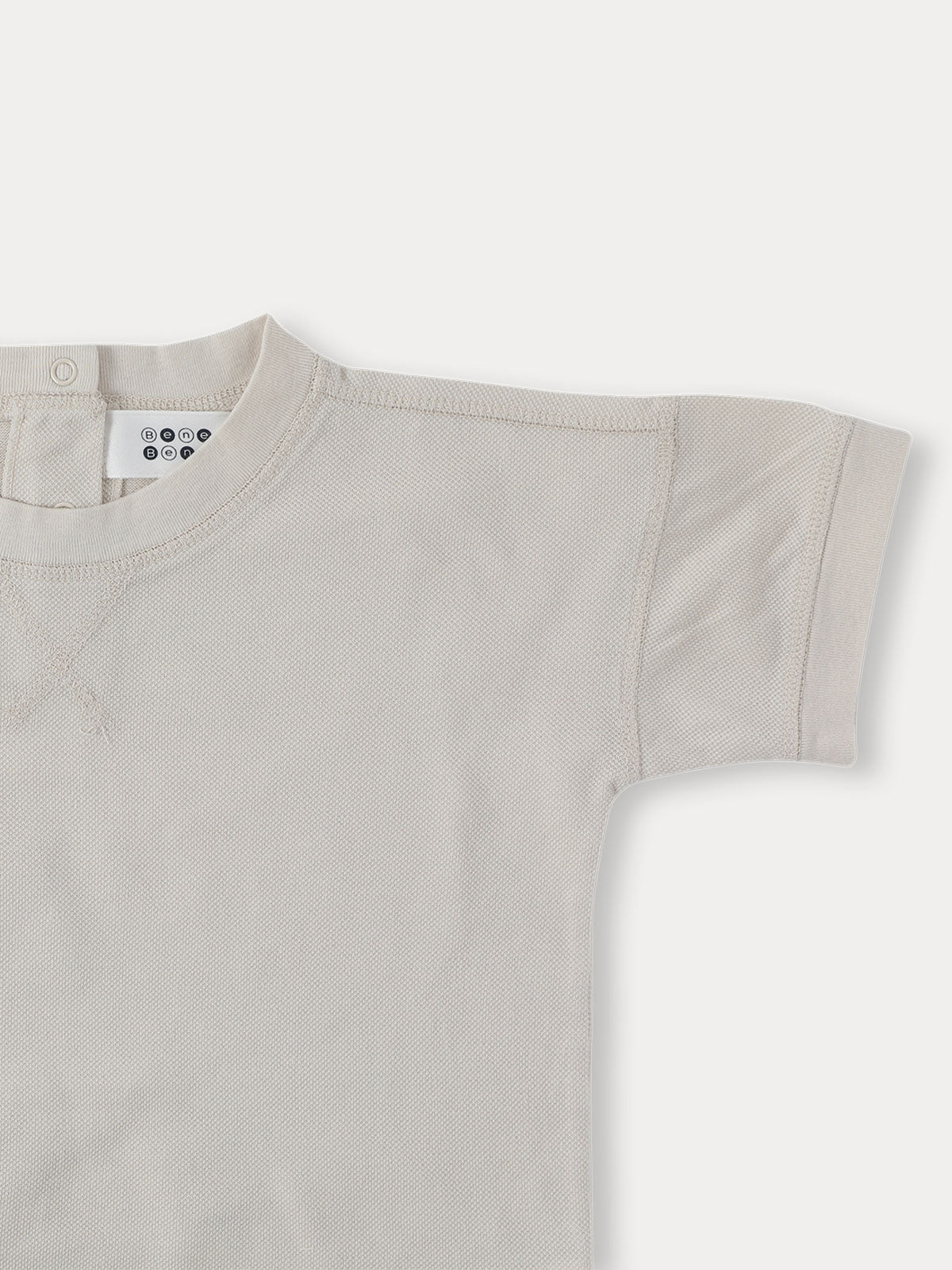 Mild PK Half T - Ecru