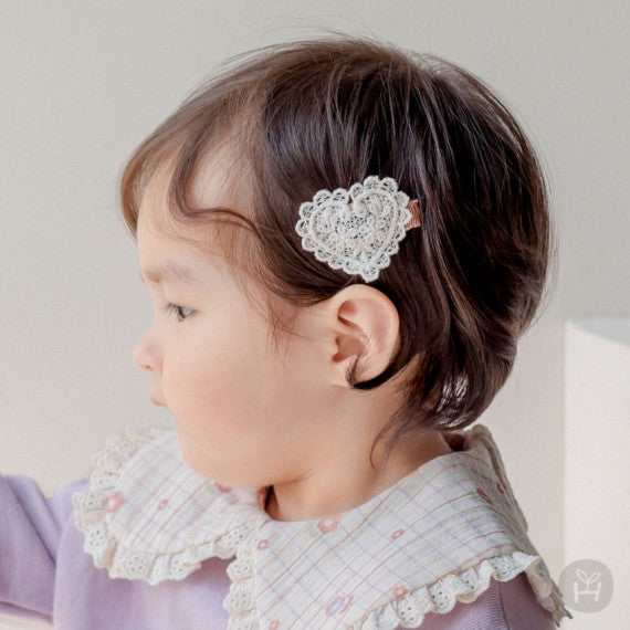 Love emma baby barrettes set