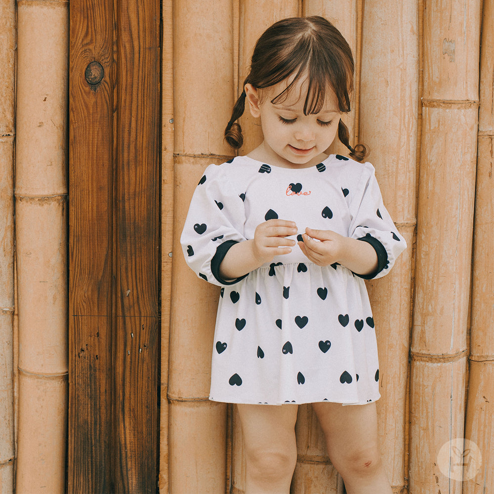 Rio baby one-piece swimsuit set