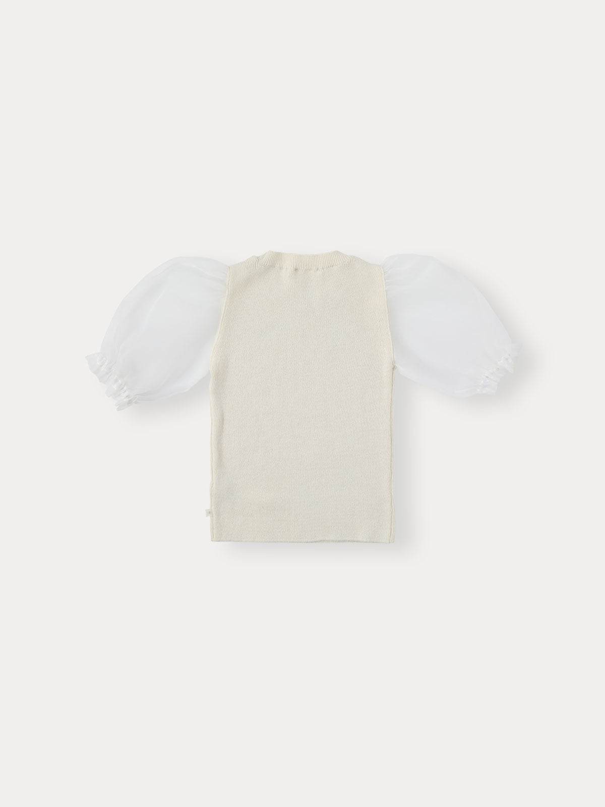 Cecile Puff Knit Pullover