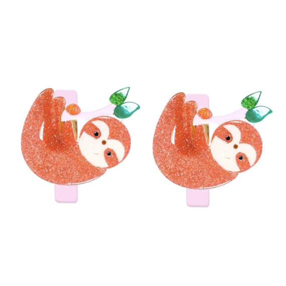 Sloth Alligator Hair Clips