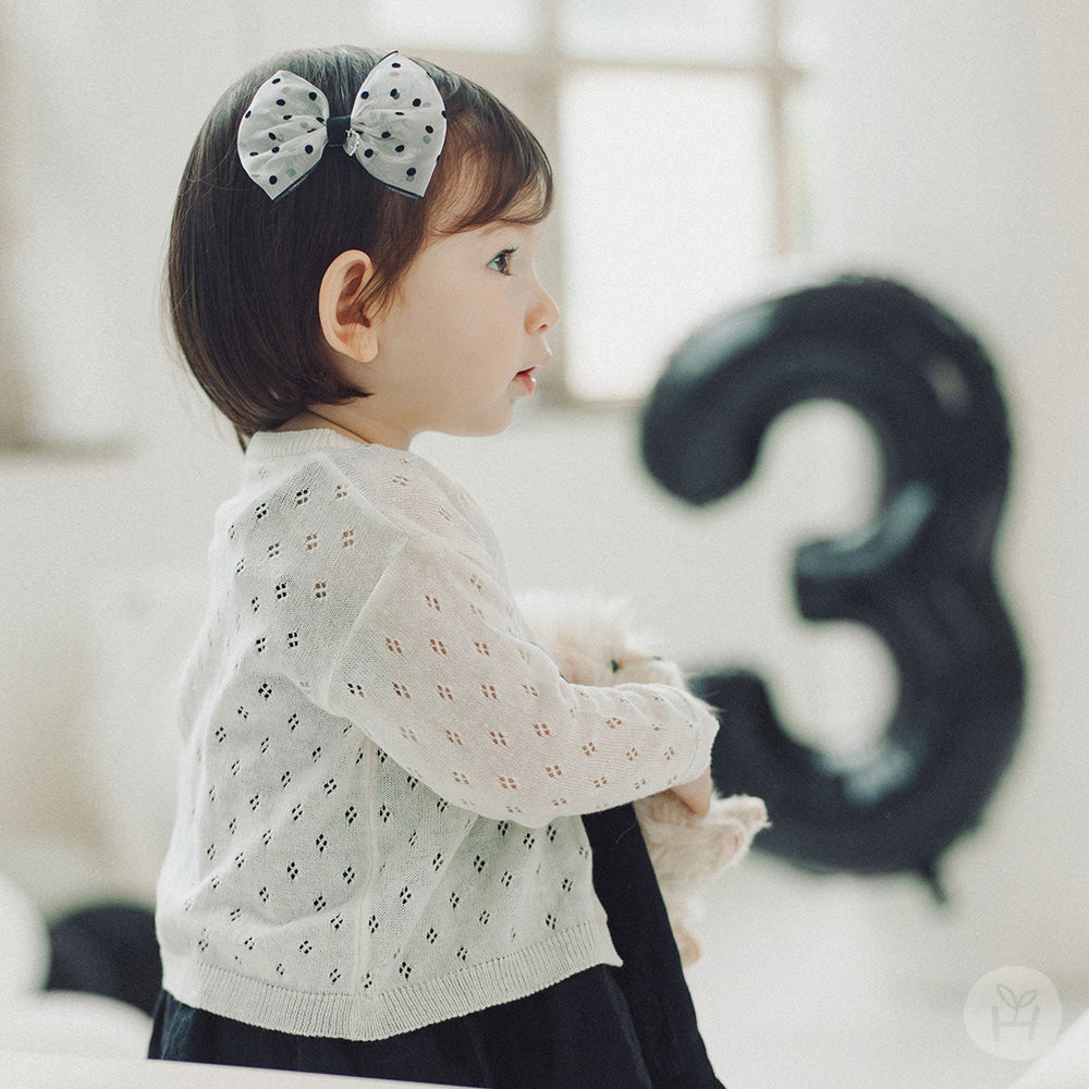 Nori knit baby cardigan