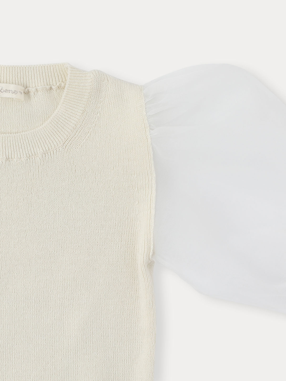 Cecile Puff Knit Pullover
