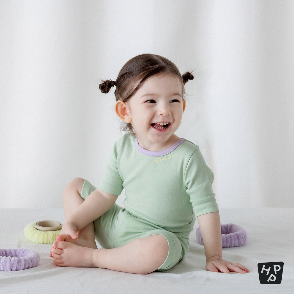 Smile comfy belly baby lounge wear