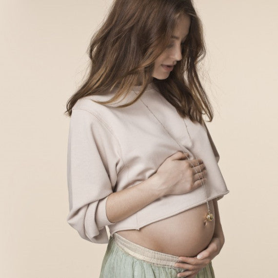 Pregnancy Necklace - "Moon" collection