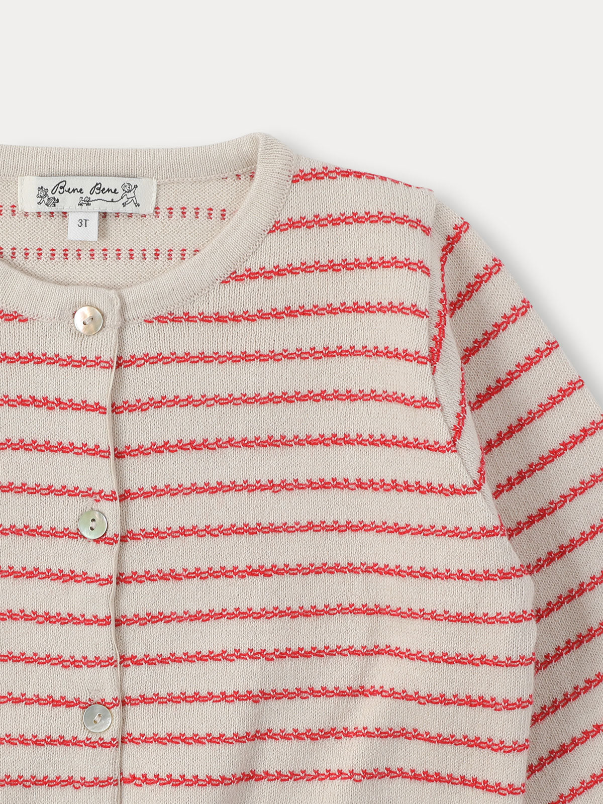 Ollie Knit Cardigan - Ecru