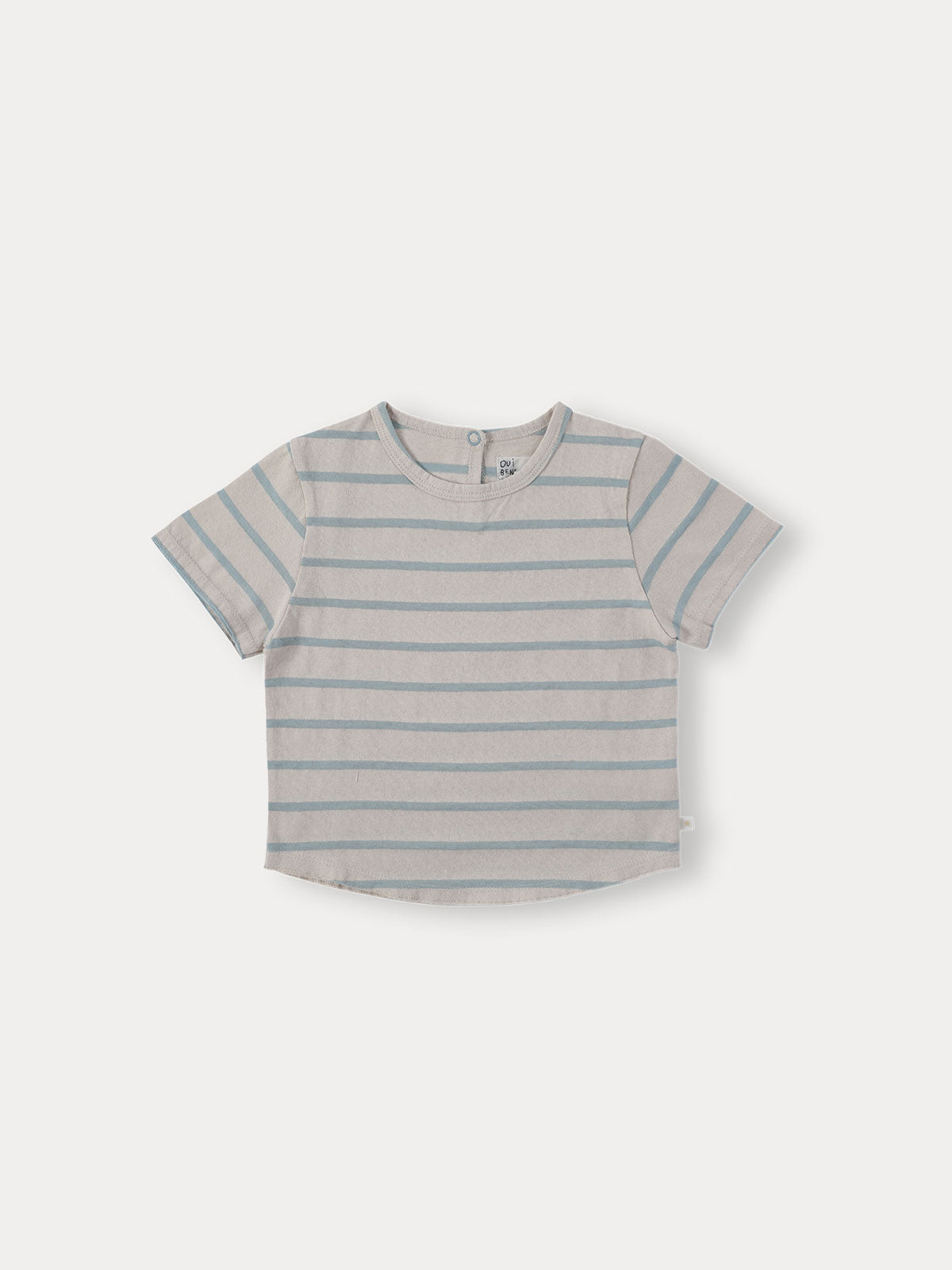 Benie Stripe T - Light Blue