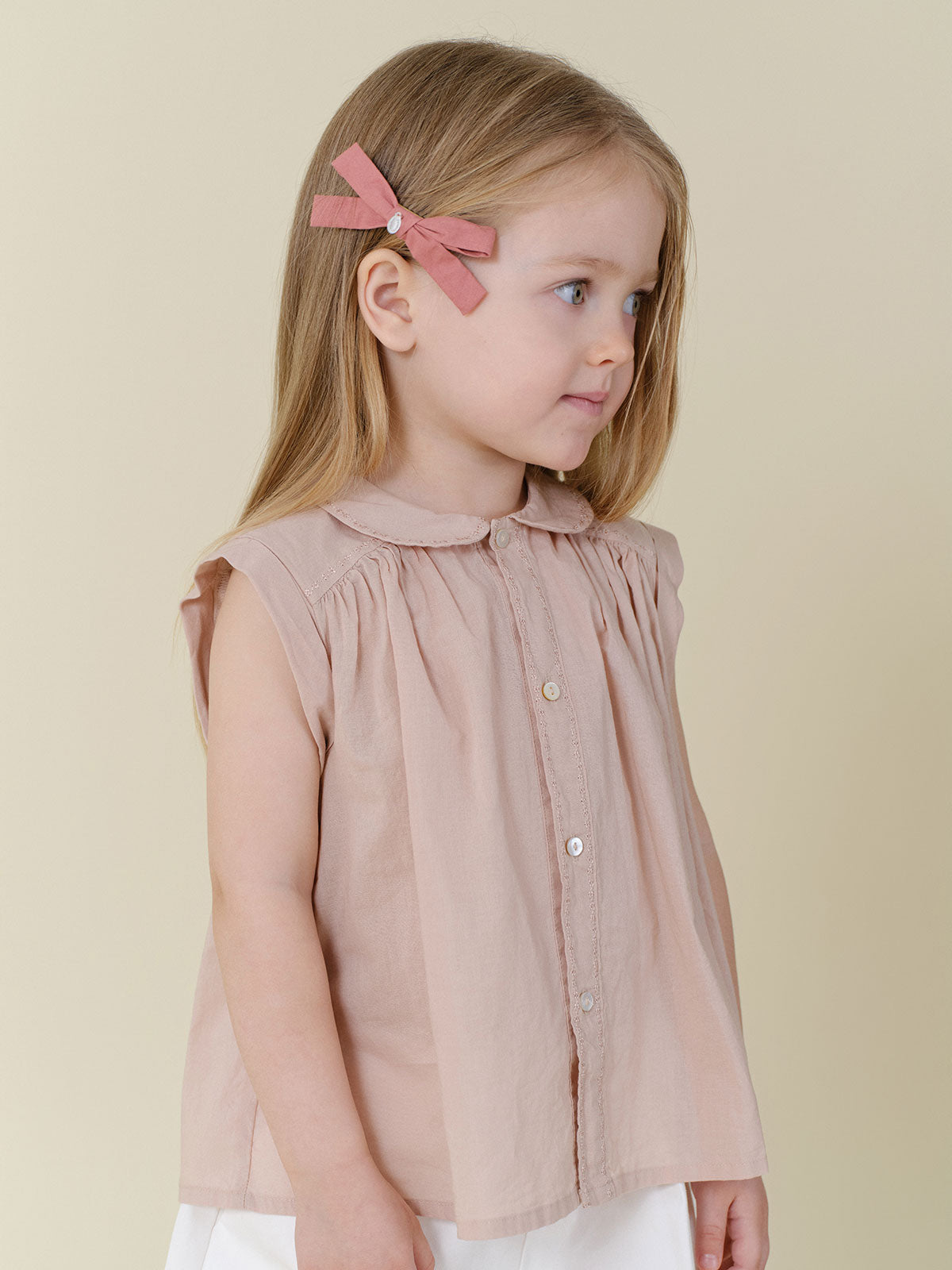 Demure Blouse - Pink