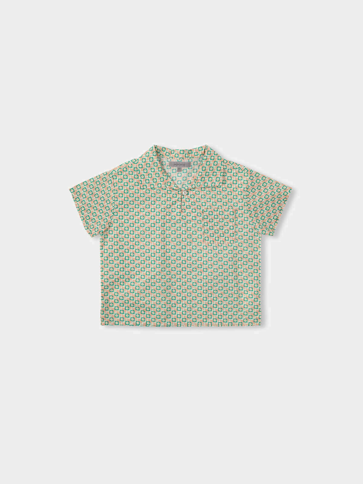 Block Half Shirt