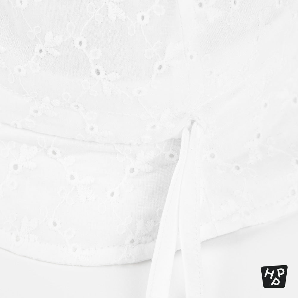 Romia eyelet baby sun hat