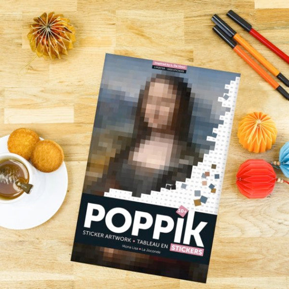 Poppik - Stickers poster - MONA LISA