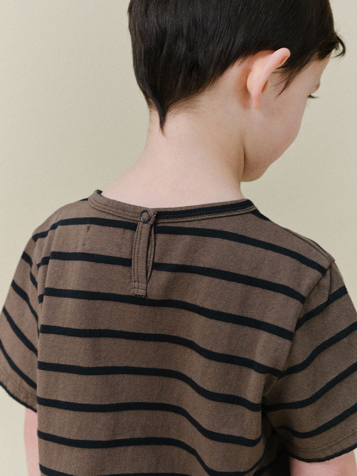 Benie Stripe T - Khaki