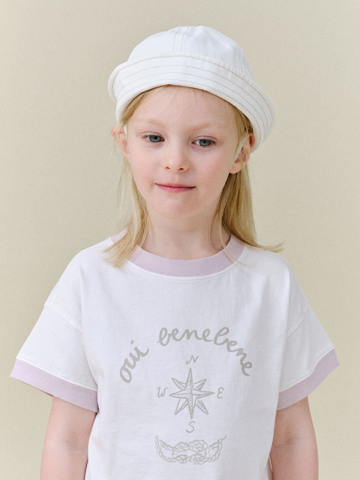 Marine T-shirt Light Pink