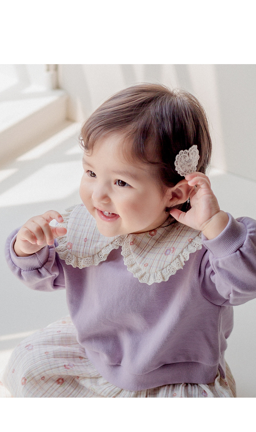 Love emma baby barrettes set