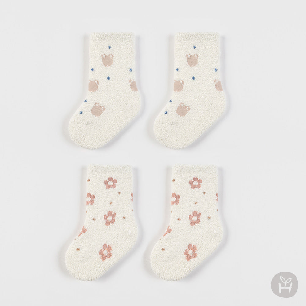 Delluna winter baby socks