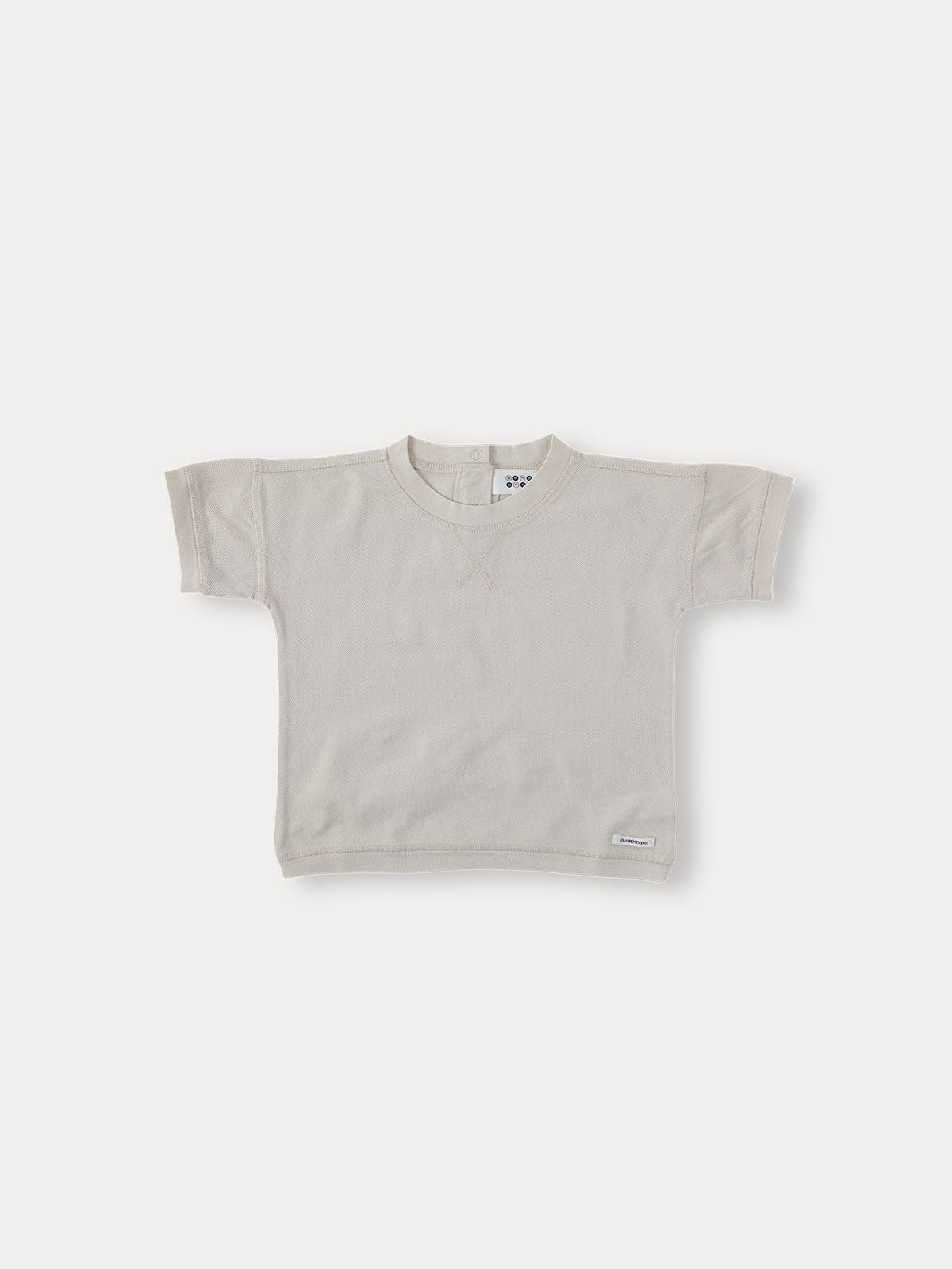 Mild PK Half T - Ecru