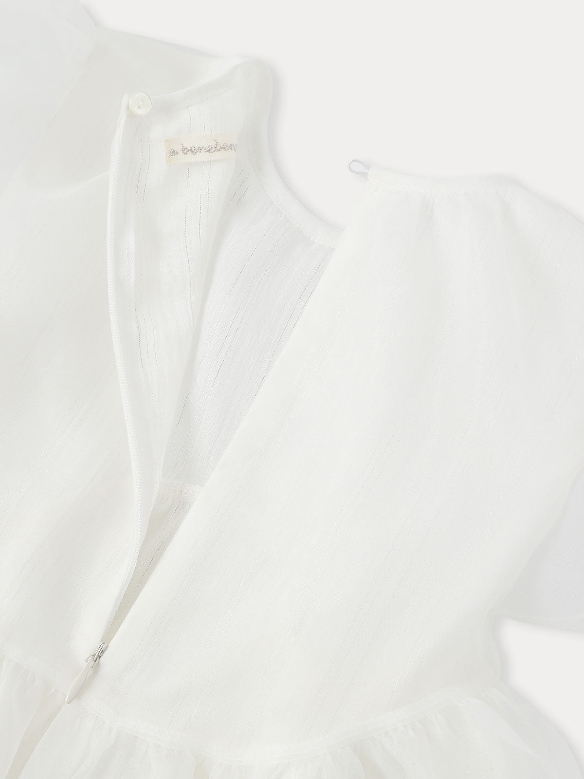 Ella Layered Dress - White