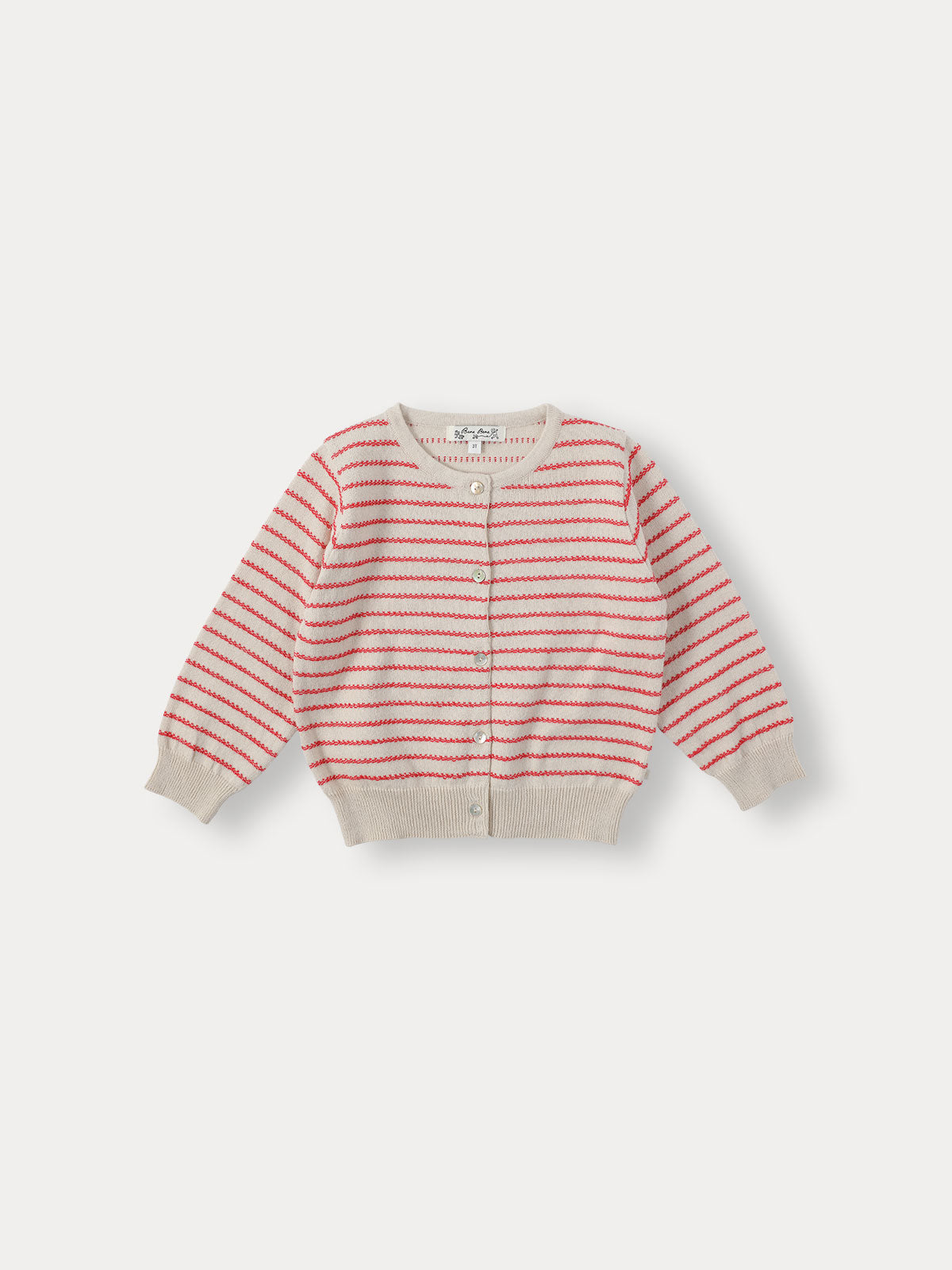 Ollie Knit Cardigan - Ecru