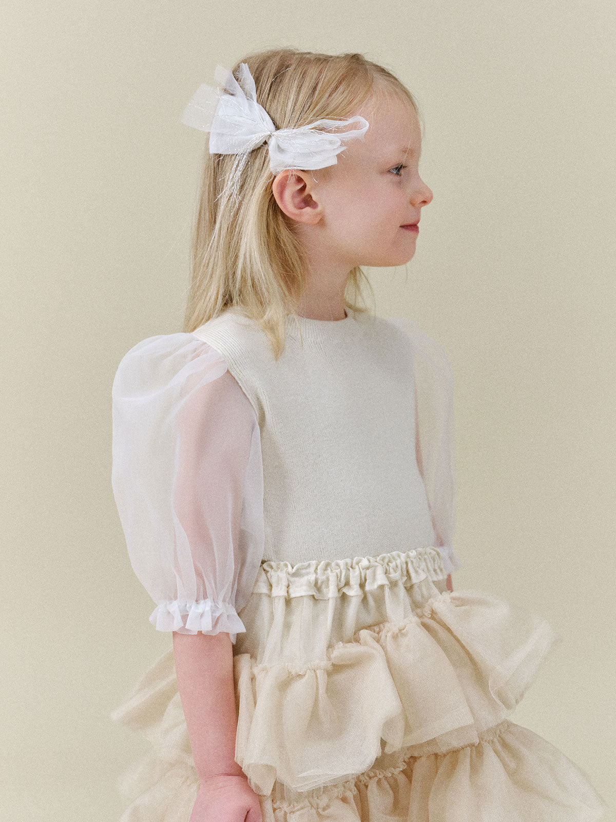 Cecile Puff Knit Pullover