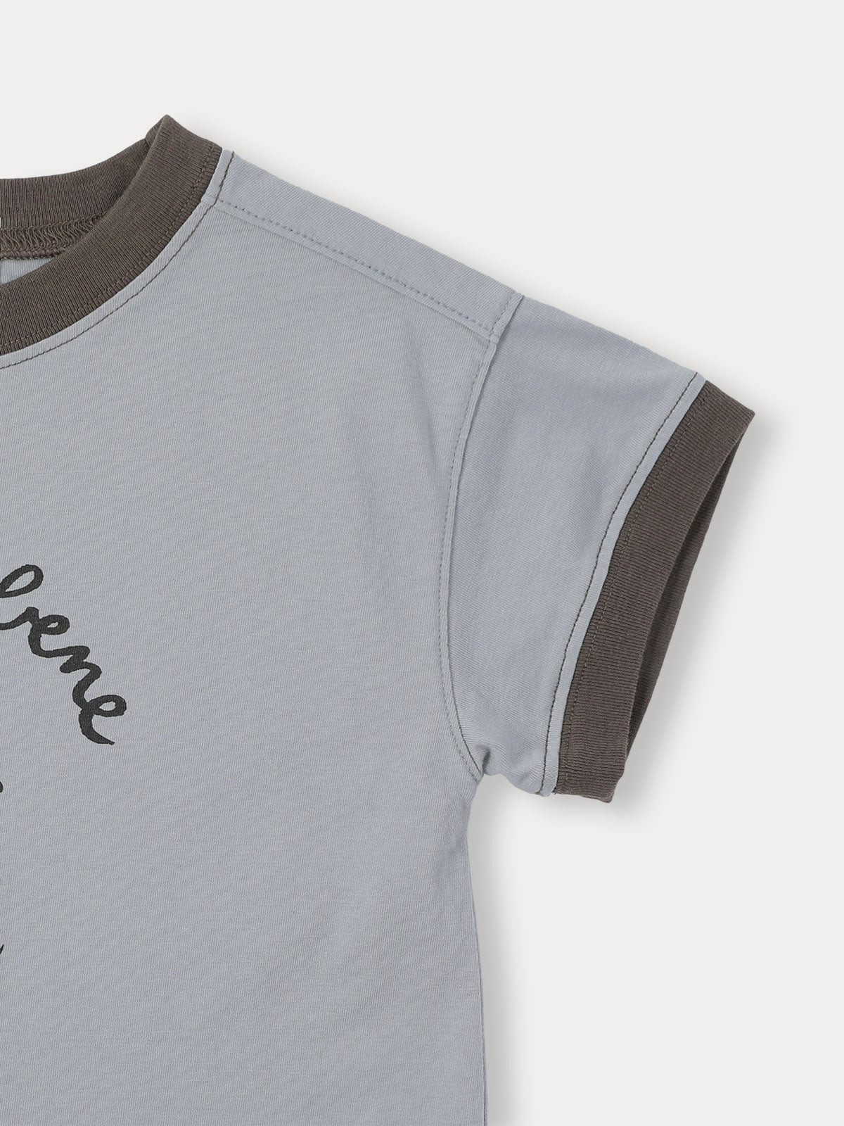 Marine T-shirt Grayish Blue