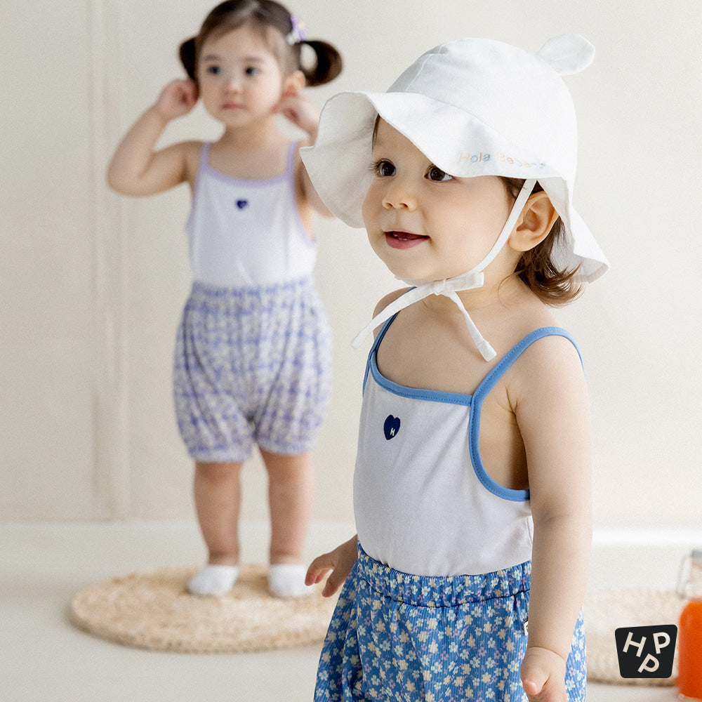Delphine baby sleeveless top & bottom set - Pre Order