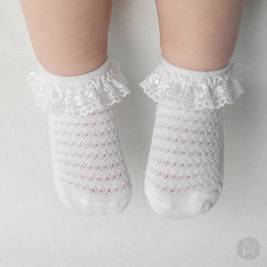 Helio lace summer baby socks