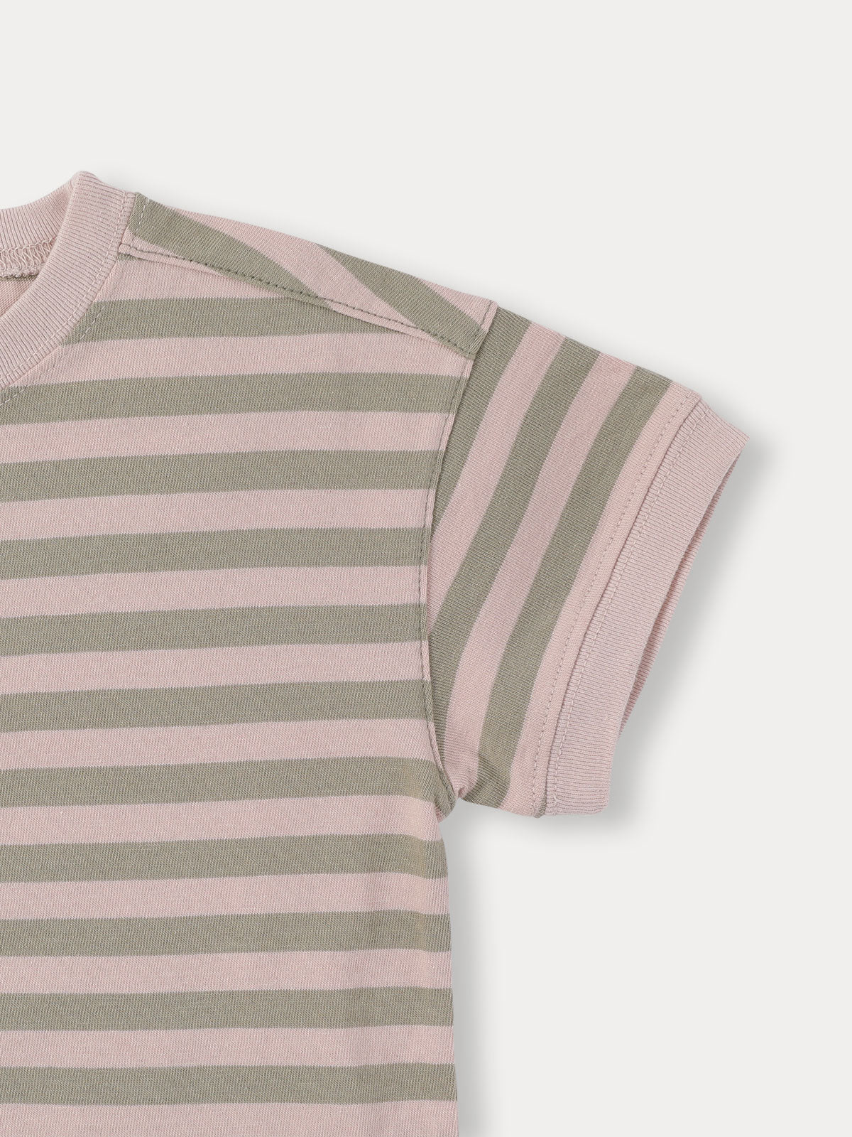 Marine Stripe T-shirt - Pink