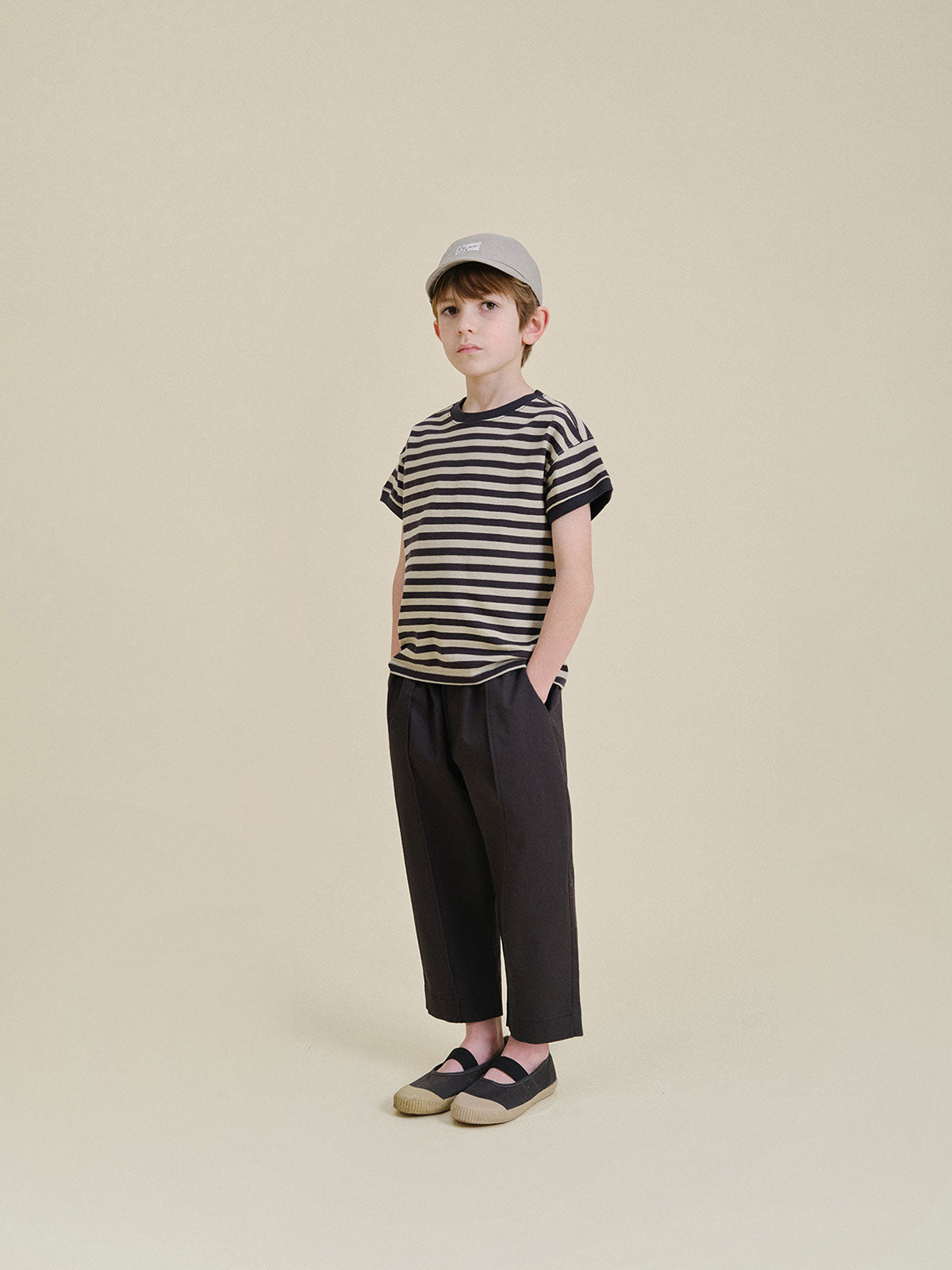 Marine Stripe T-shirt - Navy