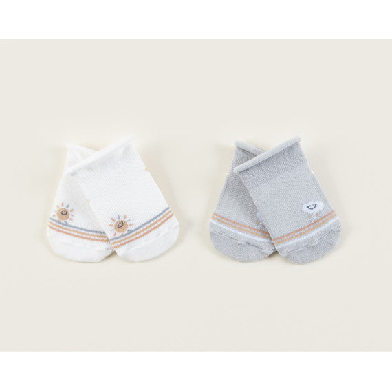 Iris rolling summer baby socks