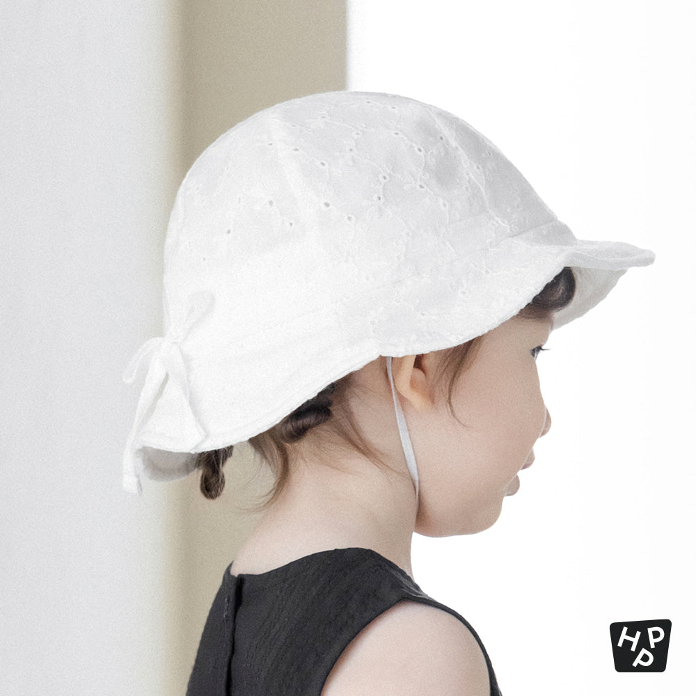 Romia eyelet baby sun hat