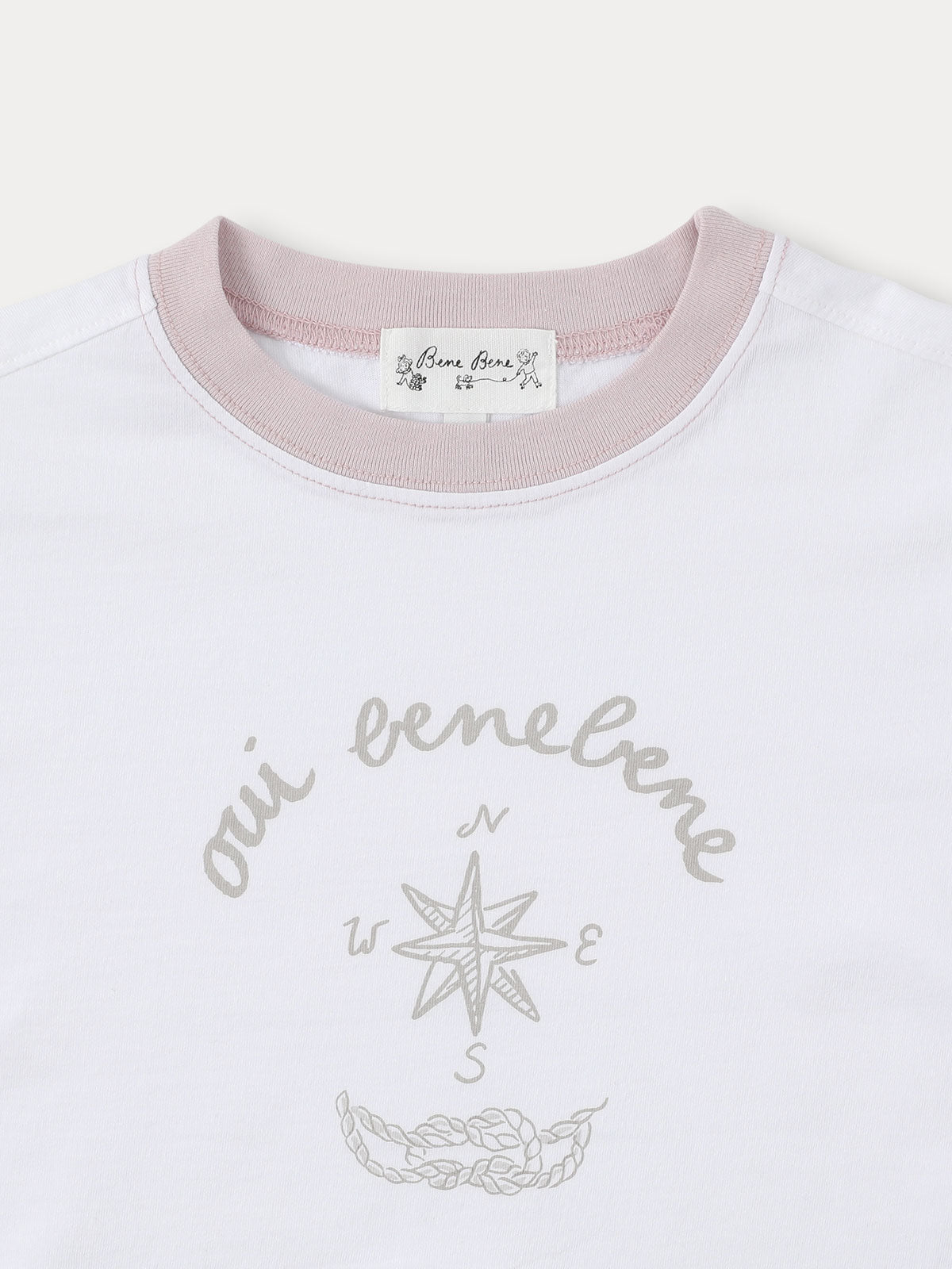 Marine T-shirt Light Pink