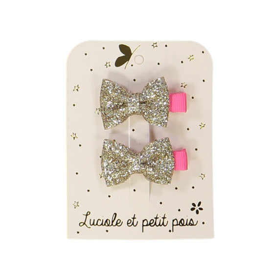 Luciole et Petit Pois Hair Clips