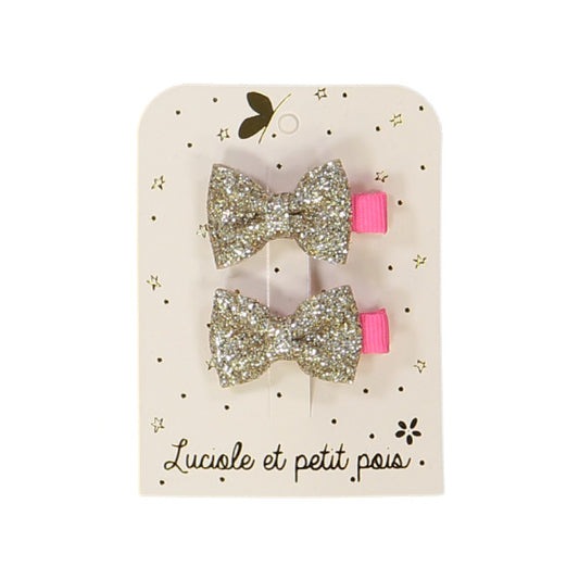 Luciole et Petit Pois Hair Clips