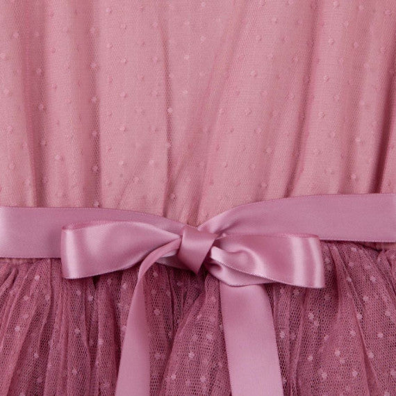 Sally L/S Spot Tutu Dress