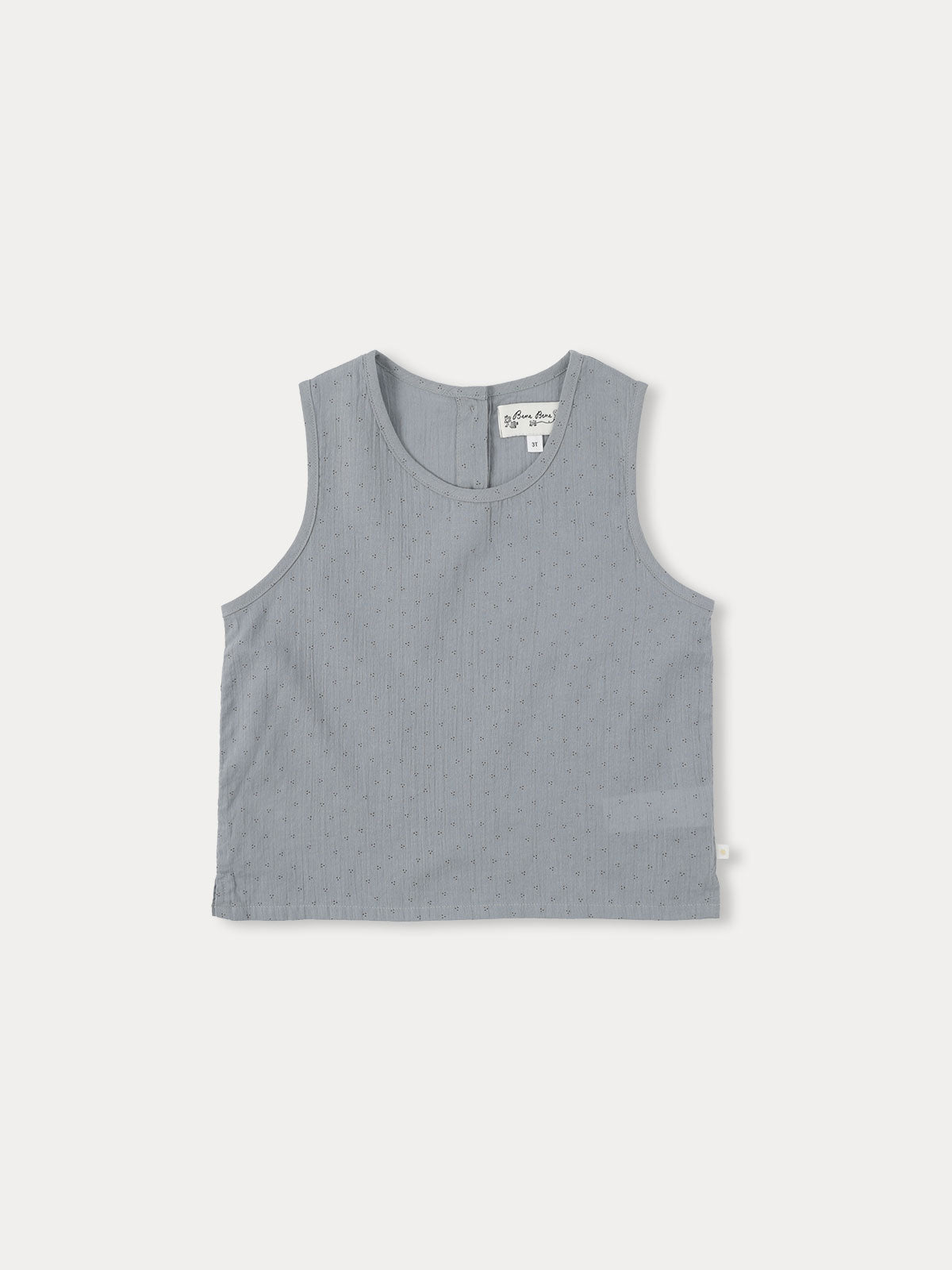 Calm Dot Twin Set - Grayish Blue