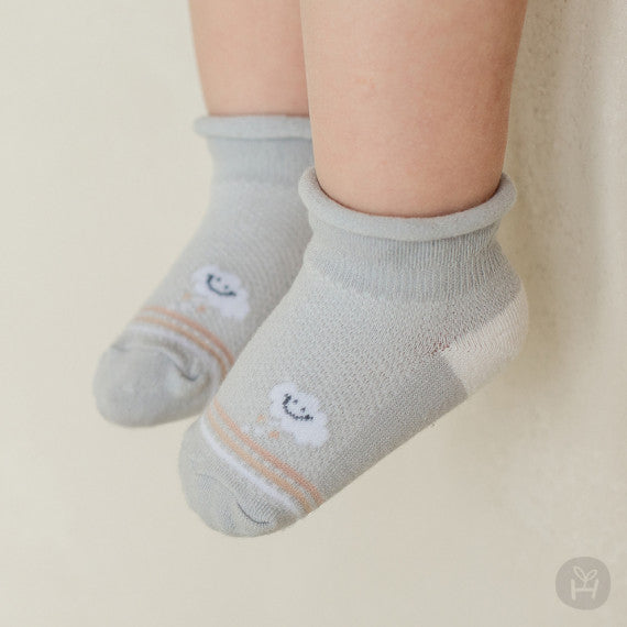 Iris rolling summer baby socks