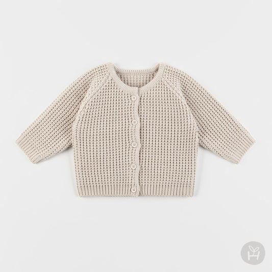 Linda knit baby cardigan