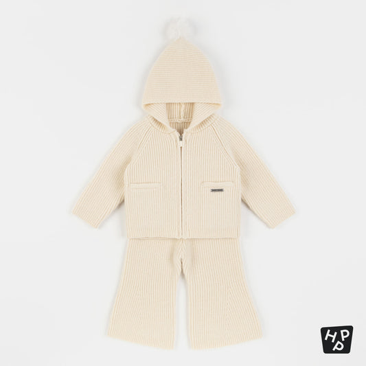 Momong Knit Baby Top and Bottom Set