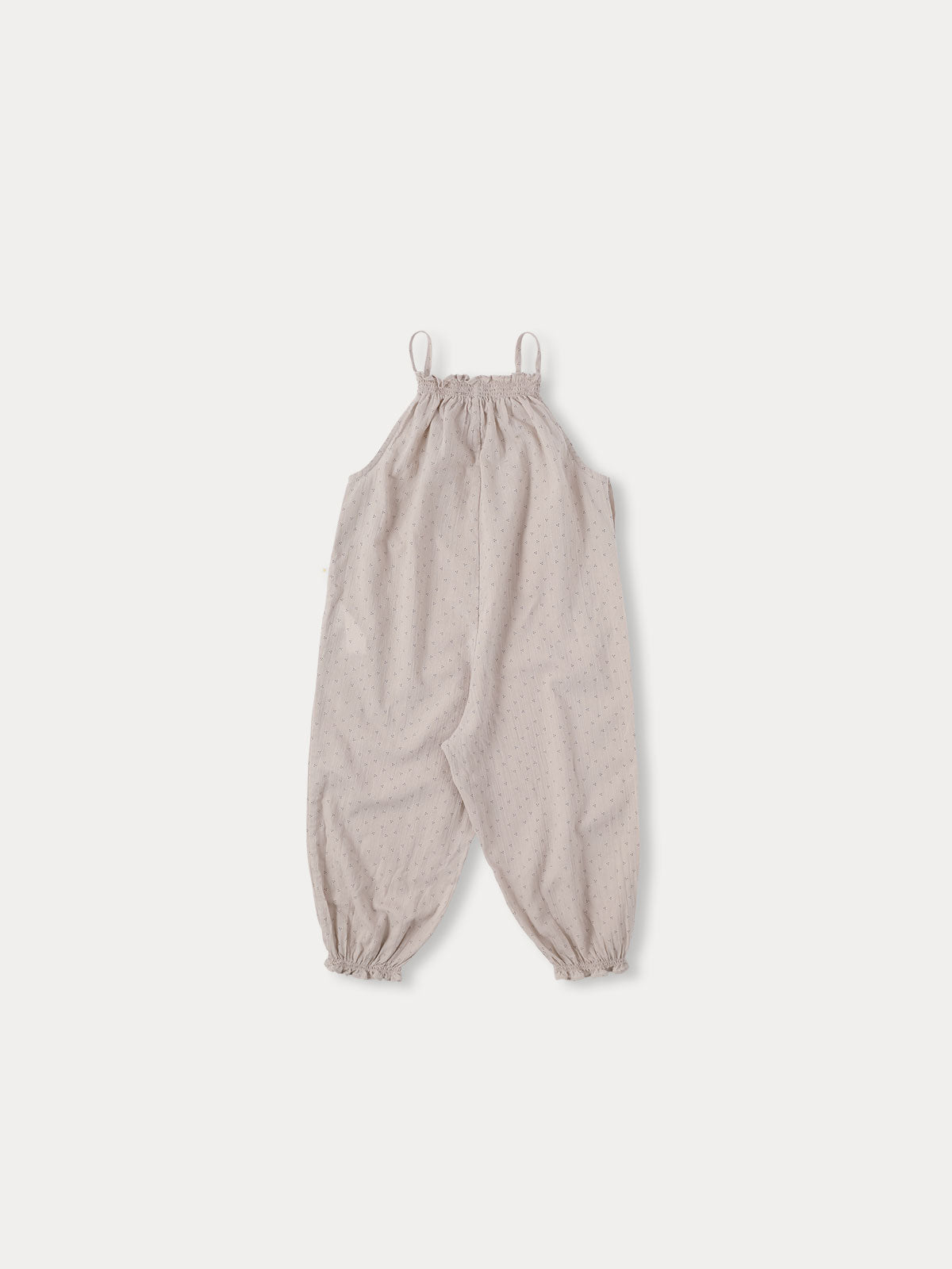 Calm Dot Jumpsuit - Milky cocoa