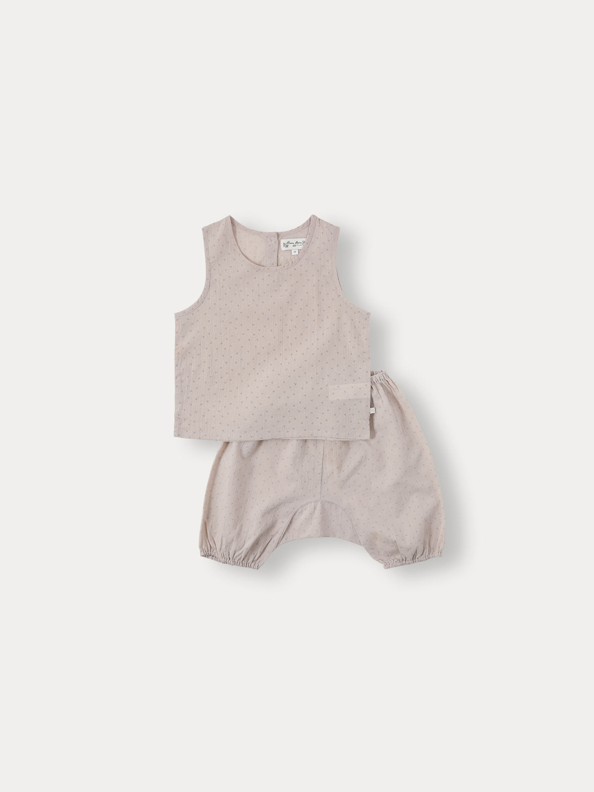 Calm Dot Twin Set - Milky cocoa