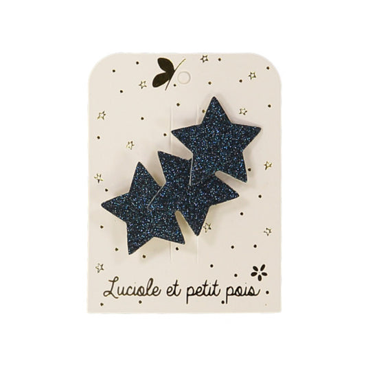 Luciole -Hair Pins - Three glitter star