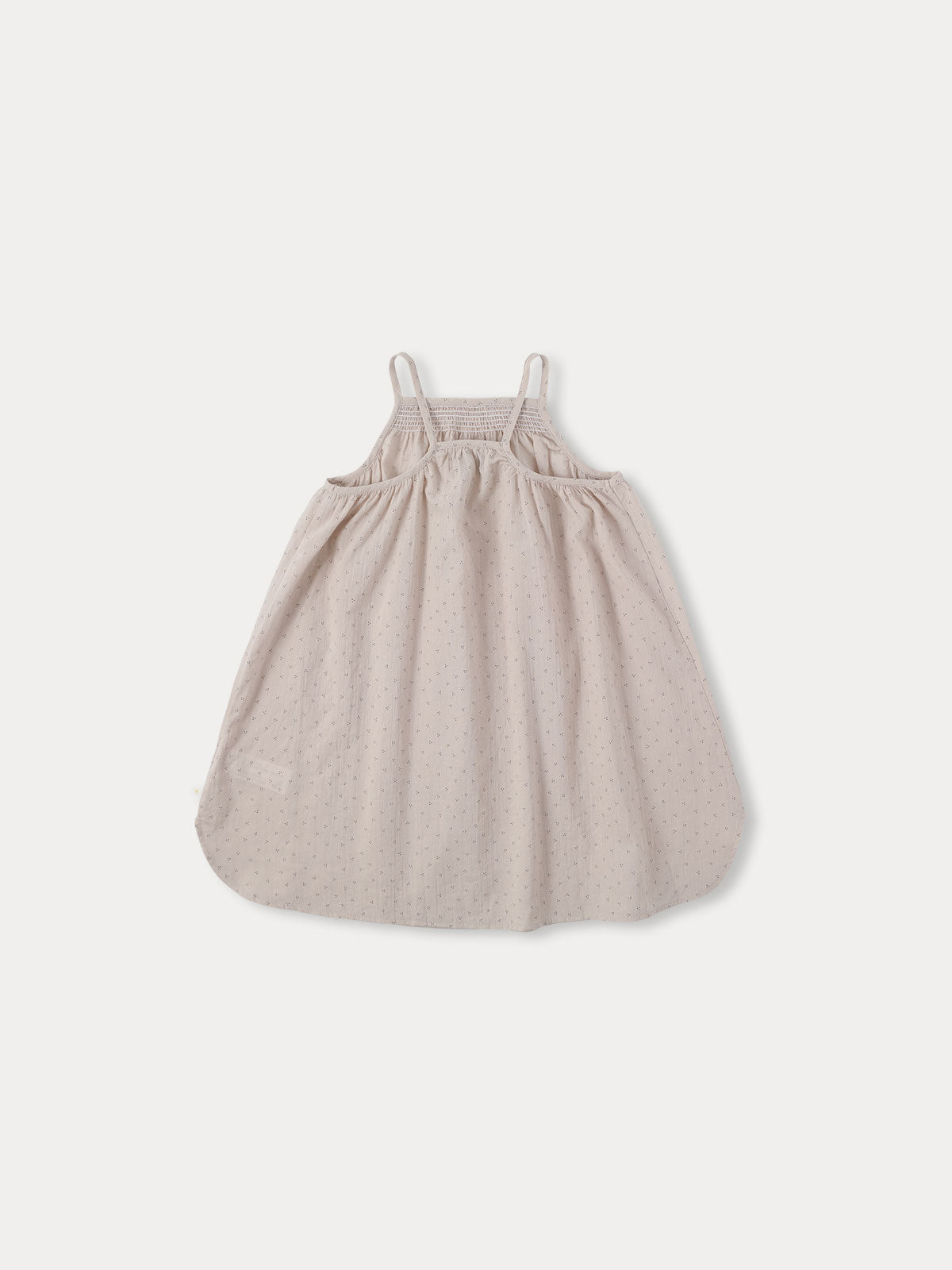 Calm Dot Camisole Dress - Milky cocoa