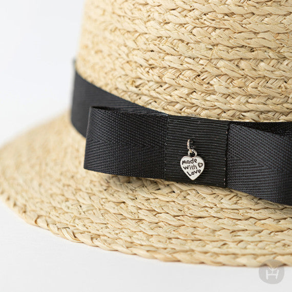 Sopia baby straw cloche hat