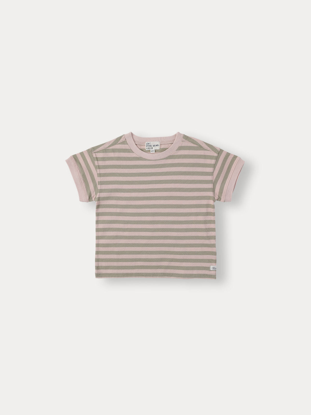Marine Stripe T-shirt - Pink
