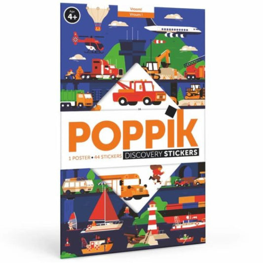 Poppik - Stickers poster Vehicles