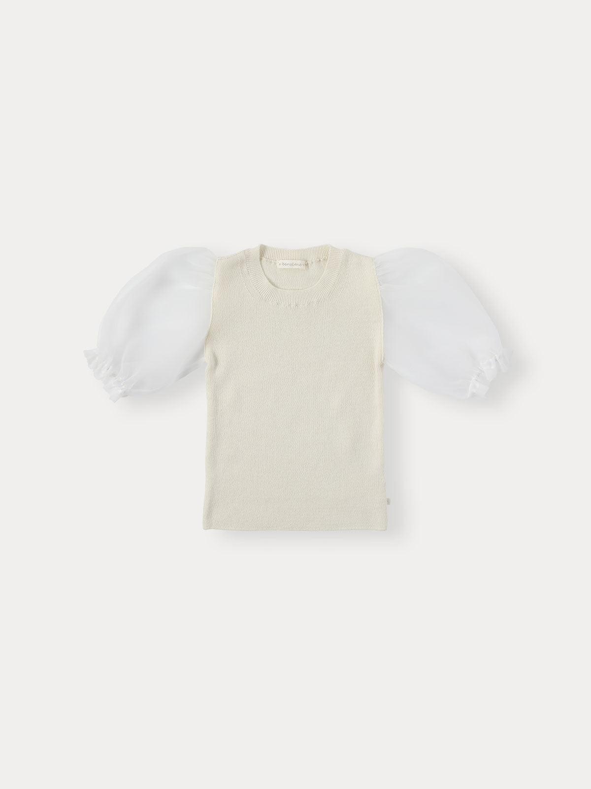 Cecile Puff Knit Pullover