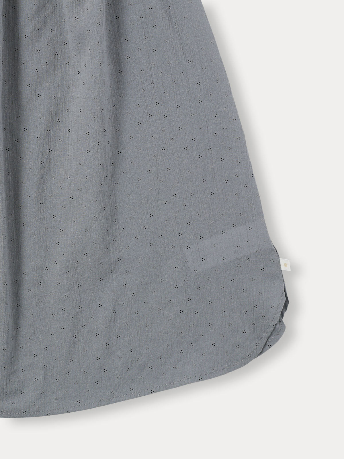 Calm Dot Camisole Dress - Grayish Blue