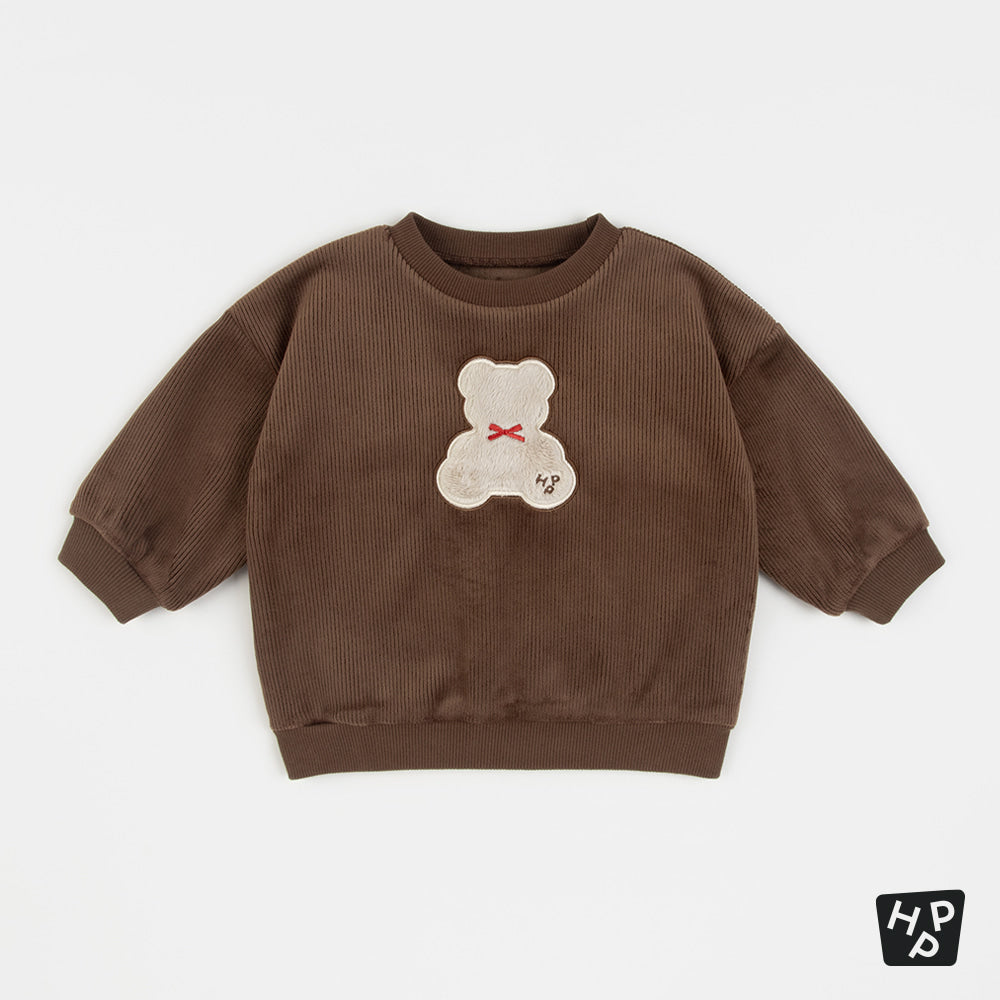Mochabear double velour sweatshirt