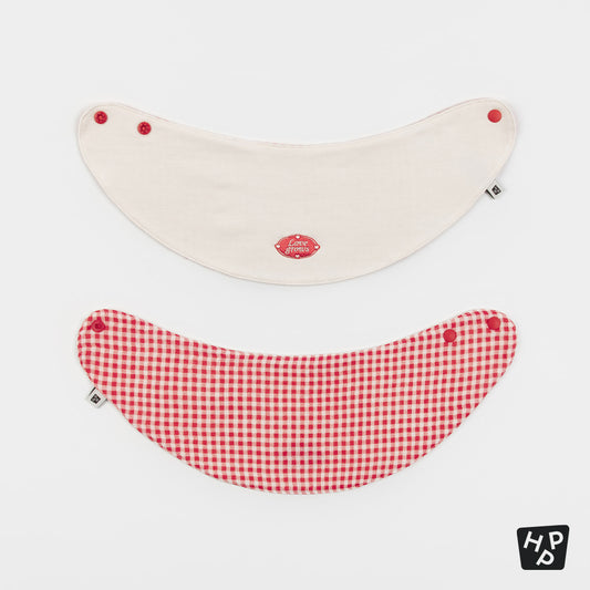 Dahlia Reversible Baby Banana Bib