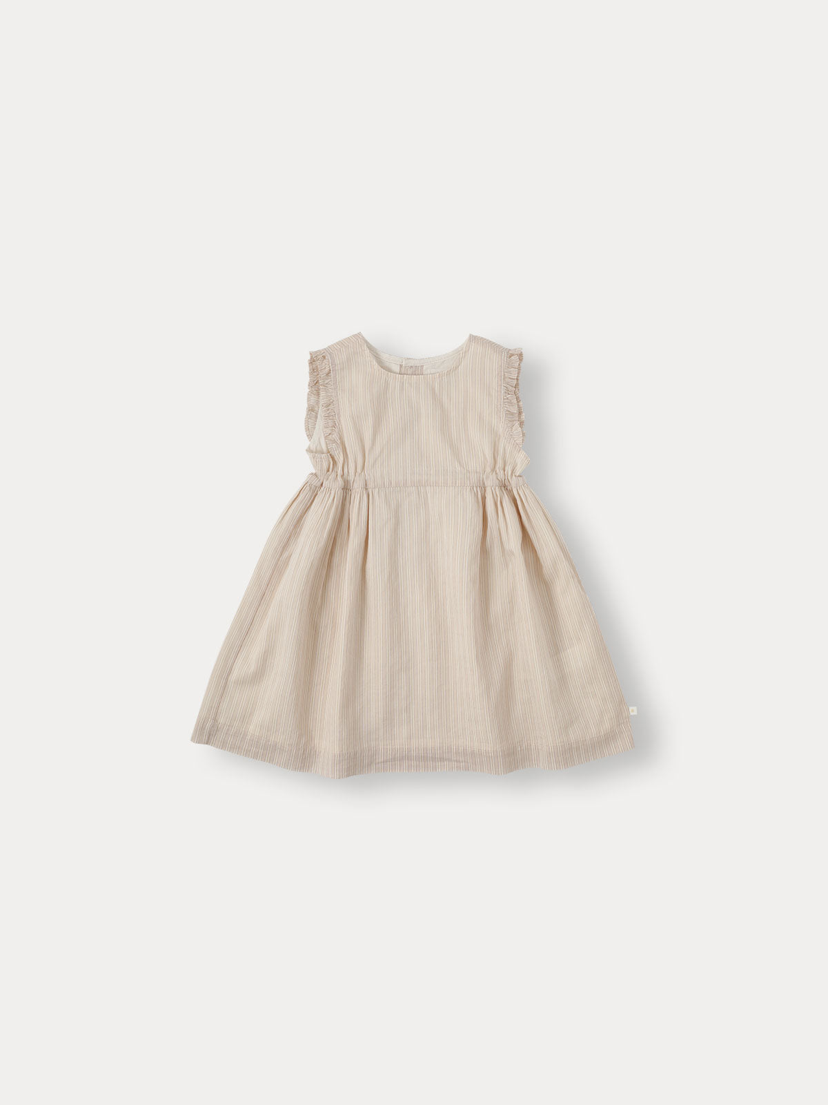Ian Stripe Dress - Pale Pink